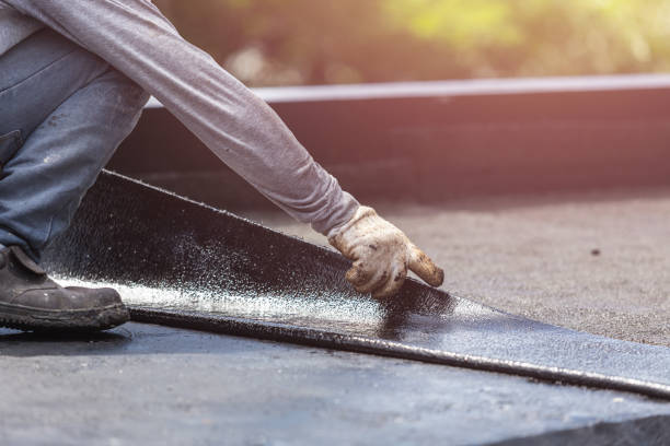 Professional Waterproofing technician working in Elkton, VA